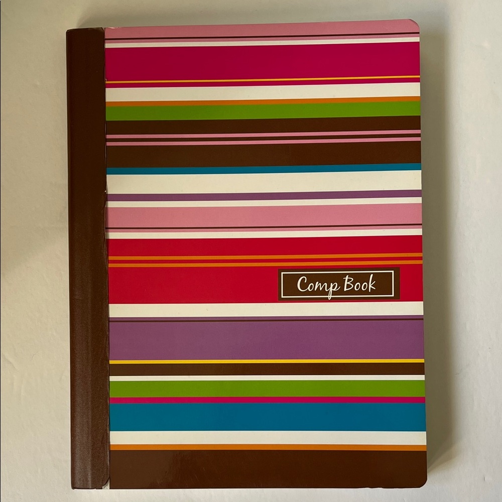 Vintage Composition Book Notebook Eye Candy Carolinapad Studio C